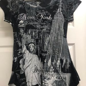 New York diamond flowing shirt